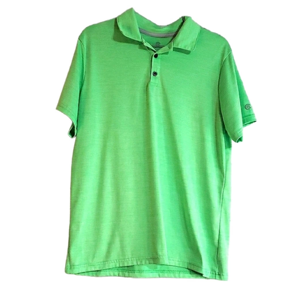 ❤️5/$25 EUC Lime Green Boy Polo